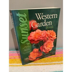 Western Garden Reference Book-Sunset Books-Paperback Gardening Manual Flowers